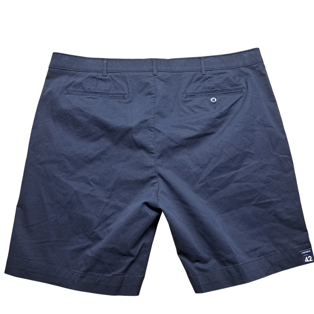 Cremieux Madison Shorts Mens‎ 42 Navy Blue New Comfort Stretch Chino 9